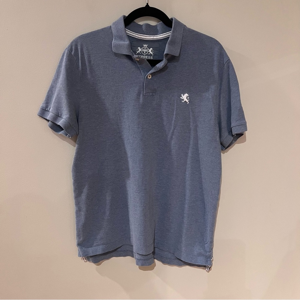 Express Men’s Blue Polo